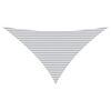 vidaXL Voile d'ombre ext&eacute;rieure Gris clair et blanc 7 x 5 x 5 m