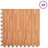 vidaXL Tapis d'exercice puzzle 12 pcs Marron 4,32 ㎡ Mousse EVA