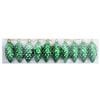 vidaXL Boule de Pomme de Pin de Noël 40 pcs Vert