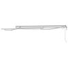vidaXL Cadre d'auvent Blanc 3 x 2,5 m Aluminium