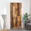 vidaXL Haut Armoire 2 pcs Bois Ancien 69,5 x 34 x 180 cm