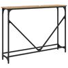 vidaXL Table console Ch&ecirc;ne artisanal 102 x 23 x 75 cm