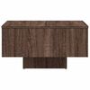 vidaXL Table basse Ch&ecirc;ne marron 60x60x31,5 cm Bois d'ing&eacute;nierie