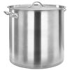 vidaXL Marmite 50 L 40x40 cm Acier inoxydable