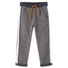 Pantalon de surv&ecirc;tement pour enfants m&eacute;lange gris fonc&eacute; 140