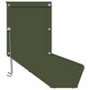 vidaXL Distributeur pour lapins Vert olive 12,5 x 26 x 28,5 cm