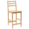 vidaXL Chaises de salle &agrave; manger 2 pcs Naturel 40 x 47,5 x 99,5 cm