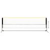 vidaXL Filet de badminton r&eacute;glable 500x103x94-158 cm M&eacute;tal