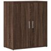 vidaXL Buffets 2 pcs ch&ecirc;ne marron 60x31x70 cm bois d'ing&eacute;nierie