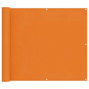 vidaXL &Eacute;cran de balcon Orange 90 x 200 cm Tissu Oxford