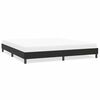 vidaXL Cadre de lit sans matelas noir 200x220 cm velours