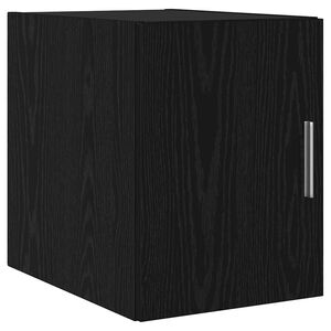 vidaXL Armoire Murale Ch&ecirc;ne noir 30 x 42,5 x 39,5 cm Bois d'ing&eacute;nierie