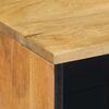 vidaXL Buffet marron 80x33x75 cm bois massif de manguier