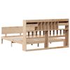 vidaXL Lit biblioth&egrave;que sans matelas 180x200 cm bois massif de pin