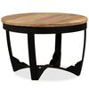 vidaXL Table basse bois de manguier brut 60x40 cm