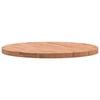 vidaXL Dessus de table &Oslash;80x4 cm rond bois massif de h&ecirc;tre