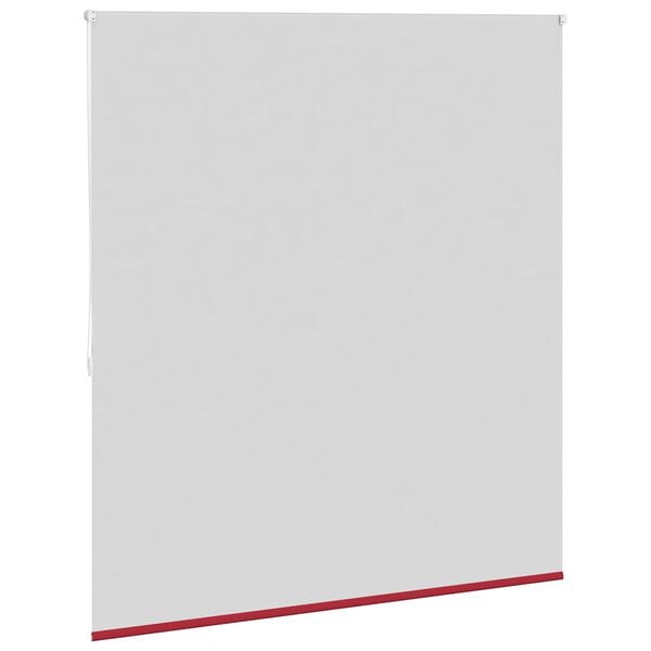 vidaXL Store enrouleur occultant 164,4 x 175 cm, largeur du tissu 160 cm, rouge