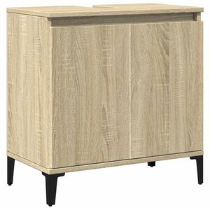 vidaXL Meuble d'&eacute;vier ch&ecirc;ne sonoma 58x33x60 cm bois d'ing&eacute;nierie