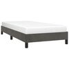 vidaXL Cadre de lit sans matelas gris fonc&eacute; 80x200 cm velours