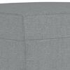 vidaXL Ensemble de canapés 3 pcs coussins gris clair tissu