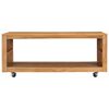 vidaXL Table basse 110x60x40 cm bois de teck massif