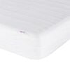 vidaXL Lit Viana avec matelas blanc et noir 140x200 cm similicuir