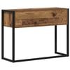 vidaXL Table d'appoint Bois Ancien 100 x 36 x 75 cm Bois d'ing&eacute;nierie