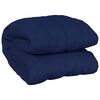 vidaXL Couverture lest&eacute;e Bleu 200x200 cm 13 kg Tissu