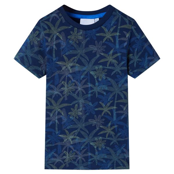T-shirt pour enfants bleu marine 104