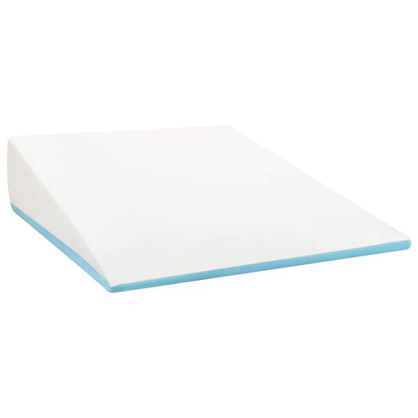 vidaXL Coussin en coin Uni Gris 69 x 64 x 19 cm