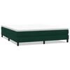 vidaXL Sommier &agrave; lattes de lit sans matelas vert fonc&eacute; 180x220 cm