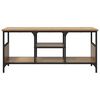 vidaXL Meuble TV Ch&ecirc;ne artisanal 100 x 35 x 45 cm