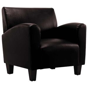 vidaXL Chaise de canap&eacute; Marron fonc&eacute; Similicuir