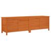 vidaXL Bo&icirc;te de rangement de jardin marron bois massif de sapin