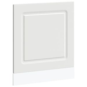 vidaXL Panneau de lave-vaisselle Kalmar blanc 60x1,5x57 cm