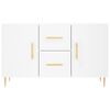 vidaXL Buffet blanc 100x36x60 cm bois d'ingénierie