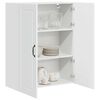vidaXL Armoire de cuisine avec &eacute;tag&egrave;re Blanc brillant 80 x 31 x 100 cm