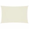 vidaXL Voile de parasol tissu oxford rectangulaire 2x4,5 m cr&egrave;me