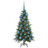 vidaXL Sapin de No&euml;l Artificiel &agrave; Branches Articul&eacute;es Vert 120 cm