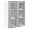 vidaXL Armoire suspendue Gris Sonoma 60 x 31 x 80 cm Bois d'ing&eacute;nierie