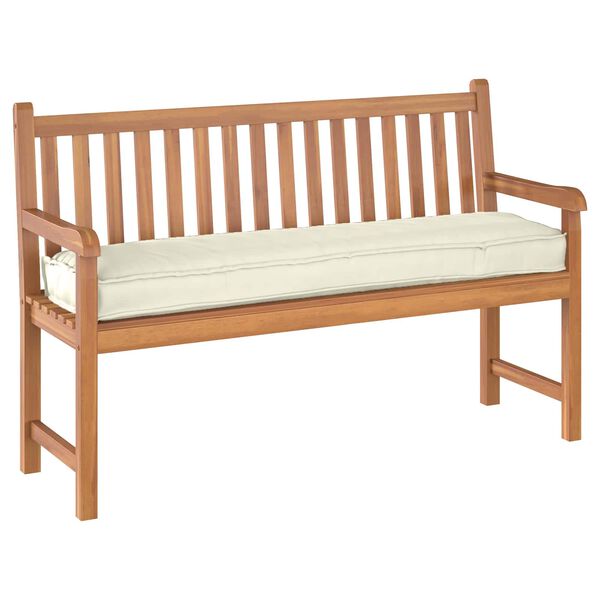 vidaXL Coussin Cr&egrave;me 150 x 40 x 8 cm Tissu Oxford