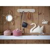 KidsDepot Porte-manteau Xavy 51x5,5x9 cm Bois Blanc cass&eacute;