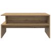 vidaXL Table basse Ch&ecirc;ne artisanal 90 x 55 x 42,5 cm Bois d'ing&eacute;nierie