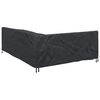 vidaXL Housse pour meubles Noir 260 x 210 x 80 cm Tissu Oxford 210D
