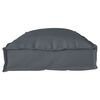 vidaXL Set de coussins de palette 2 pcs Anthracite 100 x 40 x 8 cm