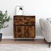 vidaXL Buffet Ch&ecirc;ne fum&eacute; 60x35x70 cm Bois d'ing&eacute;nierie