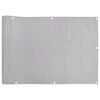 vidaXL &Eacute;cran d'intimit&eacute; de balcon gris 700x120 cm PVC