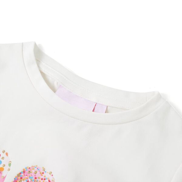 T-shirt pour enfants &eacute;cru 104