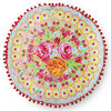 Happiness Coussin d&eacute;coratif WILD ROSE 55x55 cm Rouge