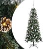 vidaXL Sapin de No&euml;l artificiel Vert 150 cm PVC, plastique et acier